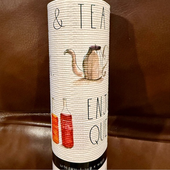 Rae Dunn ENJOY, QUENCH, TEA, WINE Non Adhesive Shelf or Drawer Liner NEW!! - Picture 3 of 7